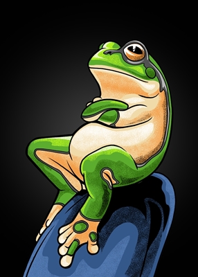 Mem Smug Frog