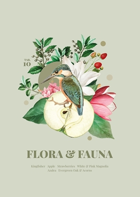 Flora & Fauna mit Eisvogel