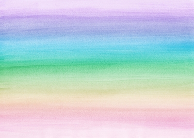 Unicorn Rainbow Watercolor