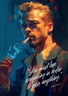 Brad Pitt Citation d’art