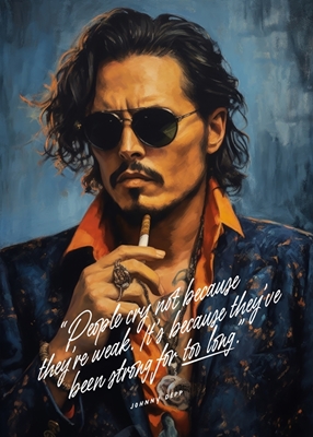 Johnny Depp Art Citaat