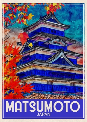 Matsumoto Japan Travel Art