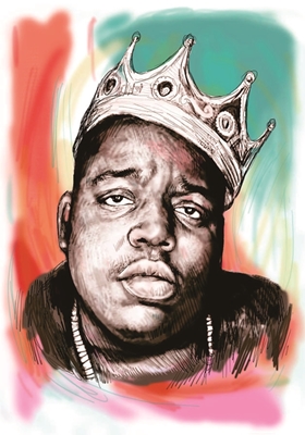 Biggie Smalls posters & prints by Dennis Wonder - Printler