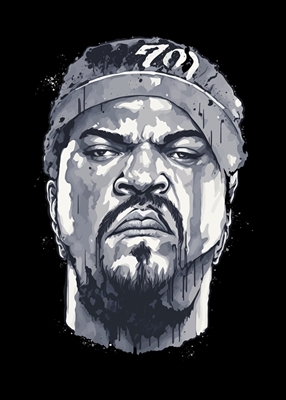 Ice Cube Illustration