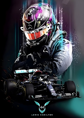 Auto di F1 di Lewis Hamilton