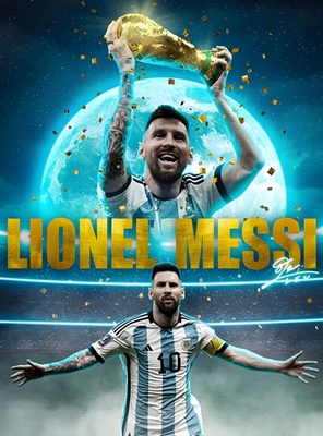 Lionel Messi Poster Posters & Prints By KunStudio - Printler