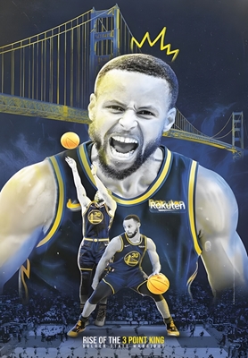 Stephen Curry Poster posters & prints by KunStudio - Printler