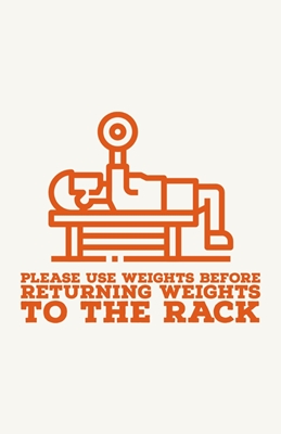 Use pesas antes de regresar
