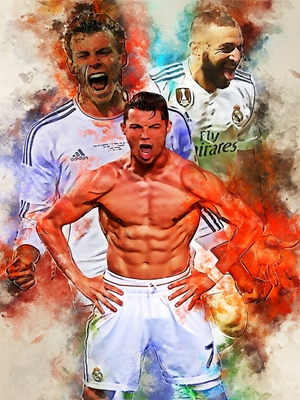 Bale, Banzema ja Ronaldo