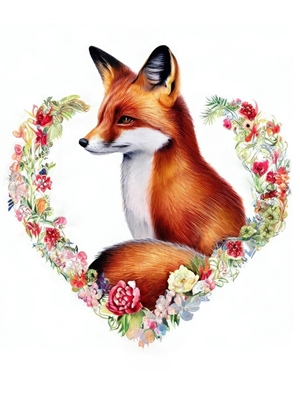 The Fox & the Flowers