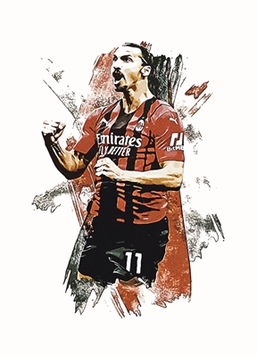 Plakát Zlatana Ibrahimovice