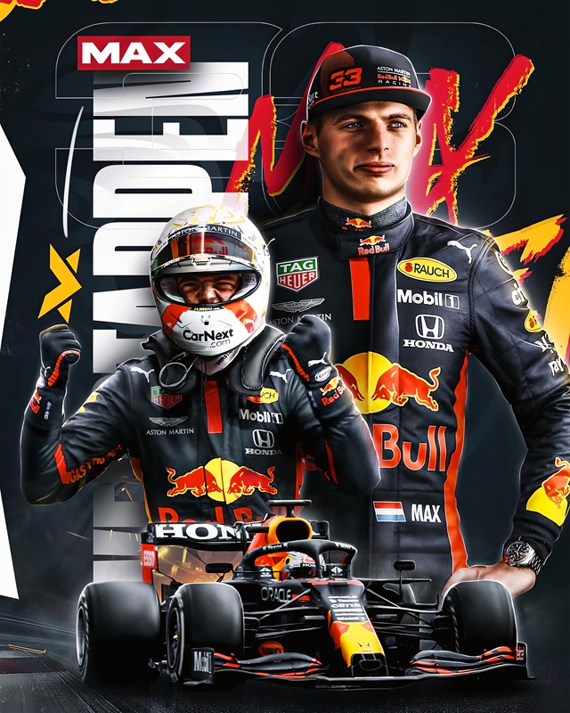 Max Verstappen posters & prints by Catur Wibowo - Printler