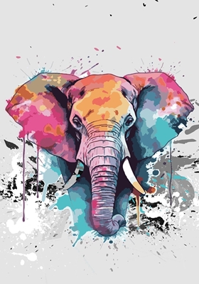 Elephants Street Art