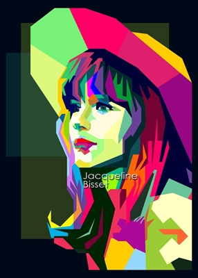 Jacqueline Bisset Pop Art WPAP