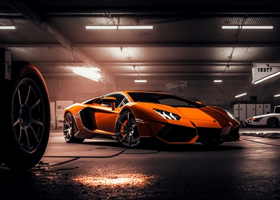 Sportovní vůz Lamborghini