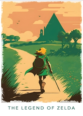 Link Poster posters & prints by Kyle Style - Printler