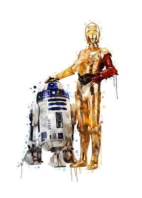 C3-PO och R2-D2