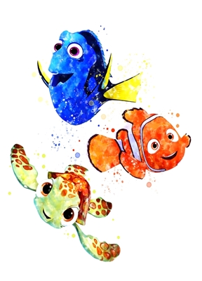 Hitta Nemo Dory