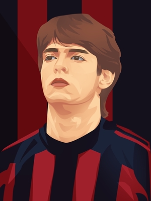 Ricardo Kaka dans l’art vectoriel