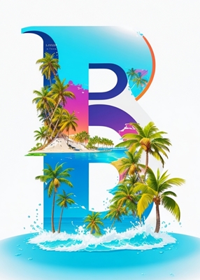 logotipo de la letra B