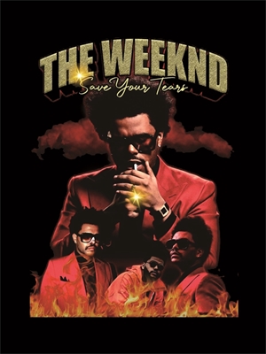 The Weeknd poster & stampe di Cerezo Classica - Printler