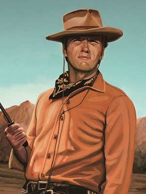 Clint Eastwood Paintings