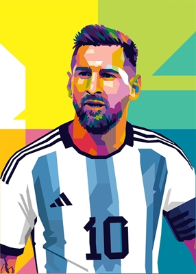 Lionel Messi LM10 Argentina posters & prints by Nonok Nonok - Printler