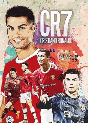 Plakát Cristiana Ronalda