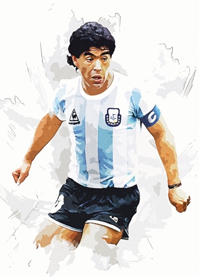 Diego Maradona Affisch