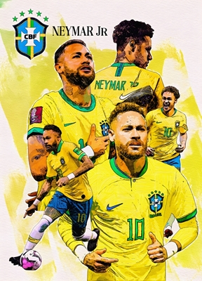 Neymar Jr Affisch