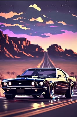 Ford Mustang muskelbil