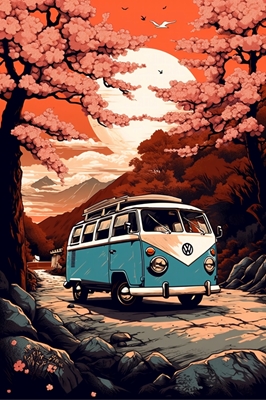 VW Transporter T1 Bus Art