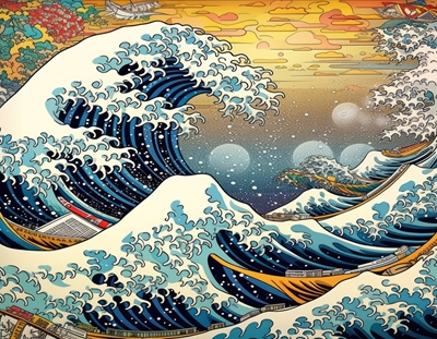 Den store bølge ud for Kanagawa