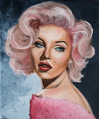 Pink Marilyn Monroe 