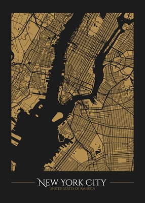 Karte de Nueva York