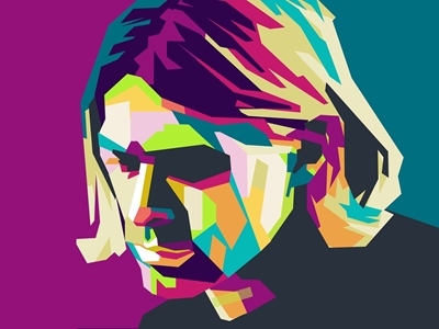 Kurt Cobain In Wpap 
