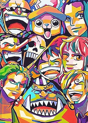 One Piece Wpap Arte Pop