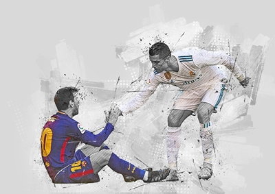 Ronaldo e Messi CAPRA