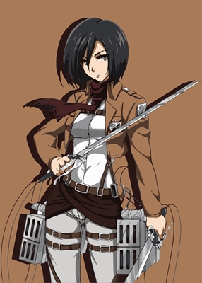 Mikasa la fille forte