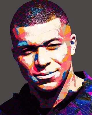 Mbappe popart