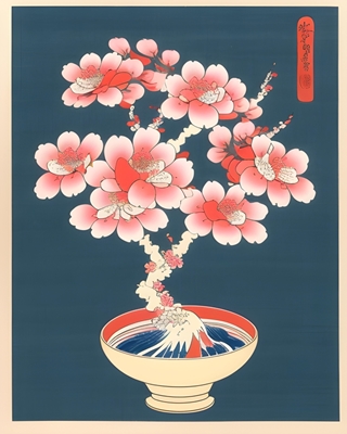 Blossum di ciliegie giapponesi 