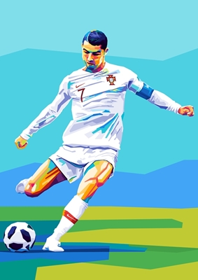 Cristiano Ronaldo Wpap Popkonst