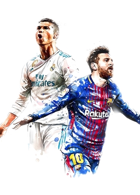 Messi y Ronaldo