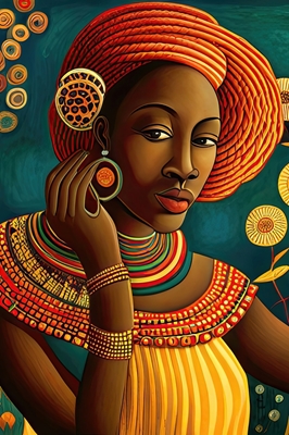 Beautiful African Woman 02