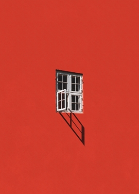 Copenhagen Red Wall & Window