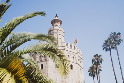 Torre del Oro y Sevilla 2