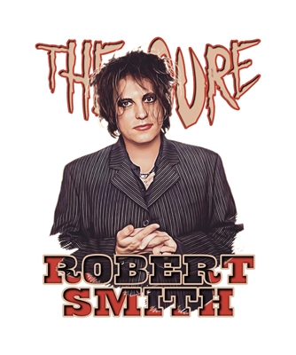 Muzikant Robert Smith THE CURE