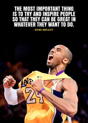Kobe Bryant citeert 
