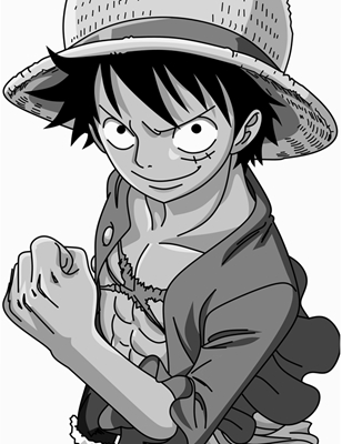 Opice D Luffy 