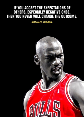 Michael Jordan citeert